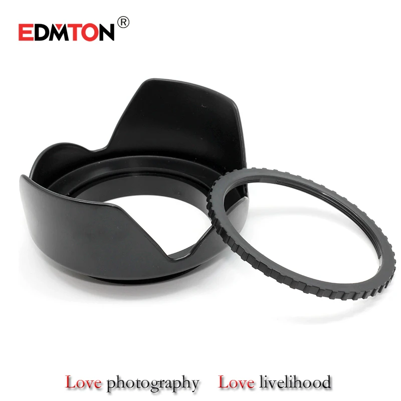 Бленда Объектива DSLR 52 мм крышка с лепестком для Canon EF 50 f/1 8 II Объектив nikon 18 55 мм|lens