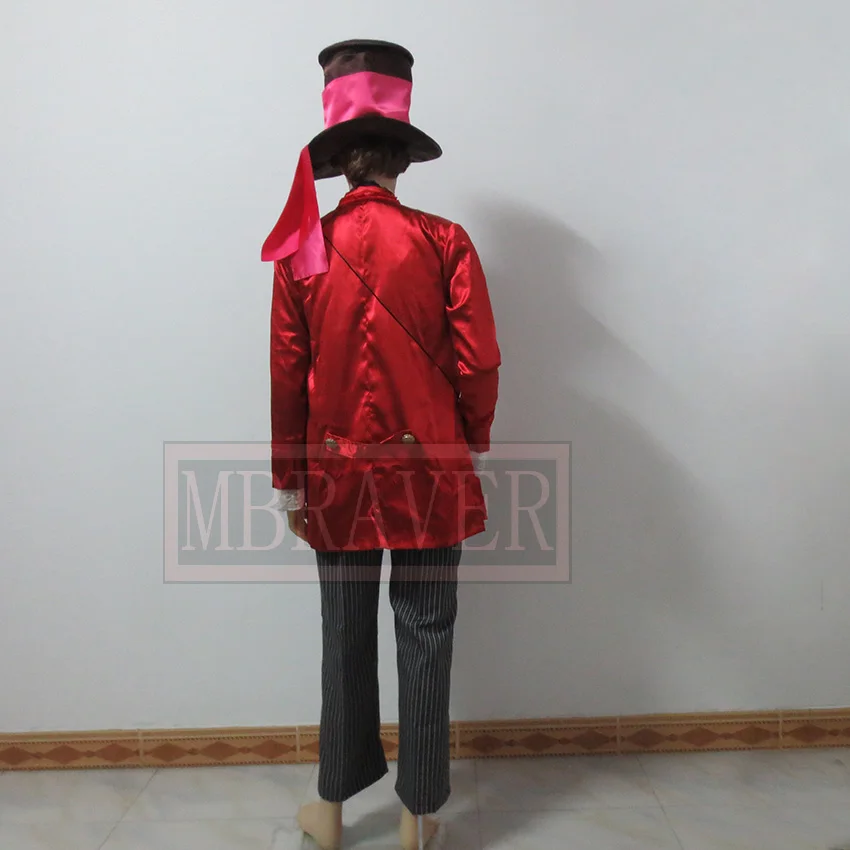 

Through the Looking Glass Mad Hatter Cosplay Costume For Adult
