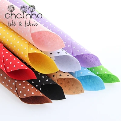 Нетканая ткань толщиной 1 мм Войлок из полиэстера для украшения дома набор шитья