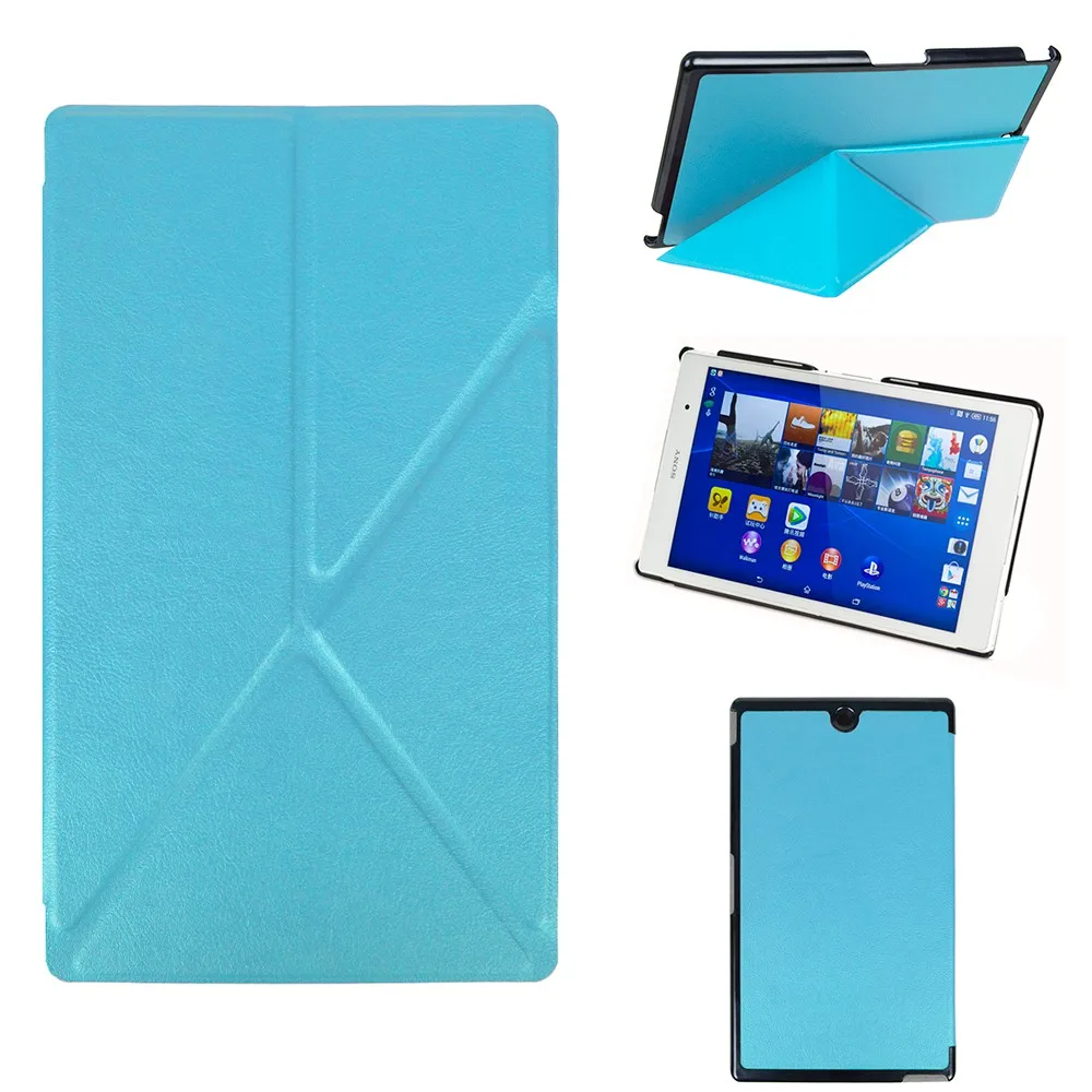 Чехол для sony Xperia Z3 Compact 8 ''Планшет из искусственной кожи чехол-трансформер+ Защитная пленка для экрана+ стилус