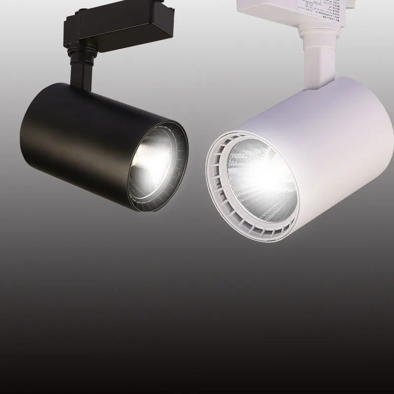Qyartistry светодиодный Трек Светильник COB железнодорожное Точечный светильник s
