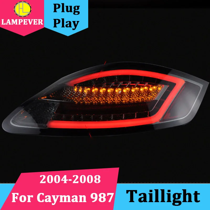 Автомобильные задние фонари для Porsche Cayman 987 год 2004-2008 задних сигнальных огней