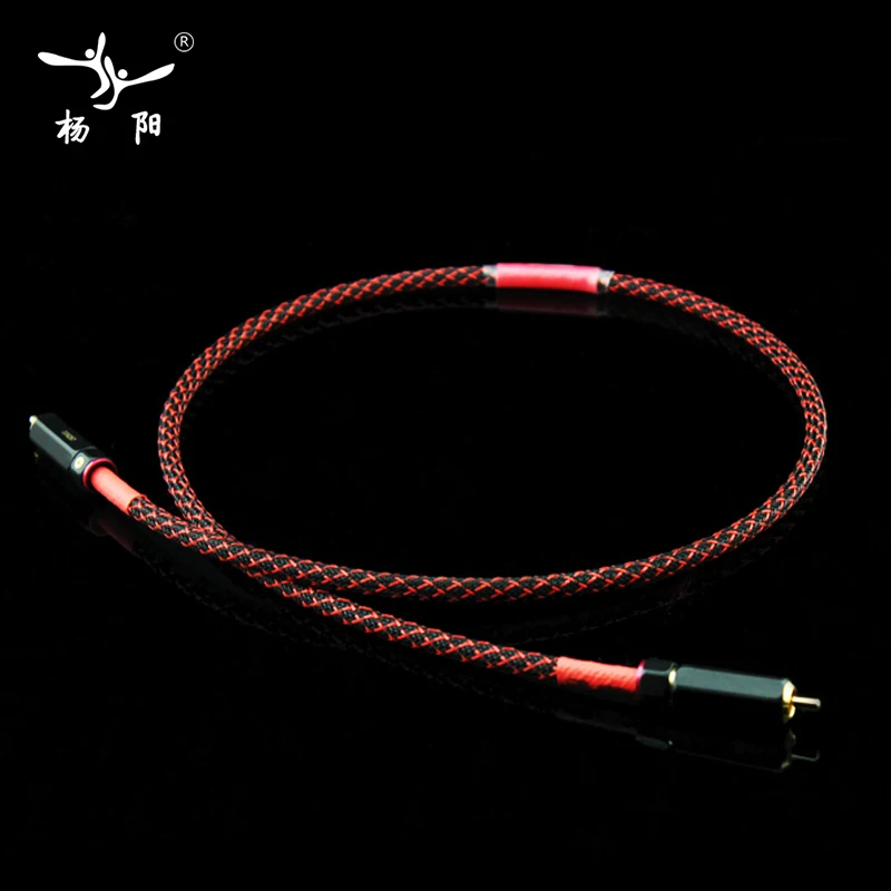 YYAUDIO Hifi Canare L 4E6S 3 5 мм к 2RCA Аудио Кабель PC усилитель для мобильного телефона