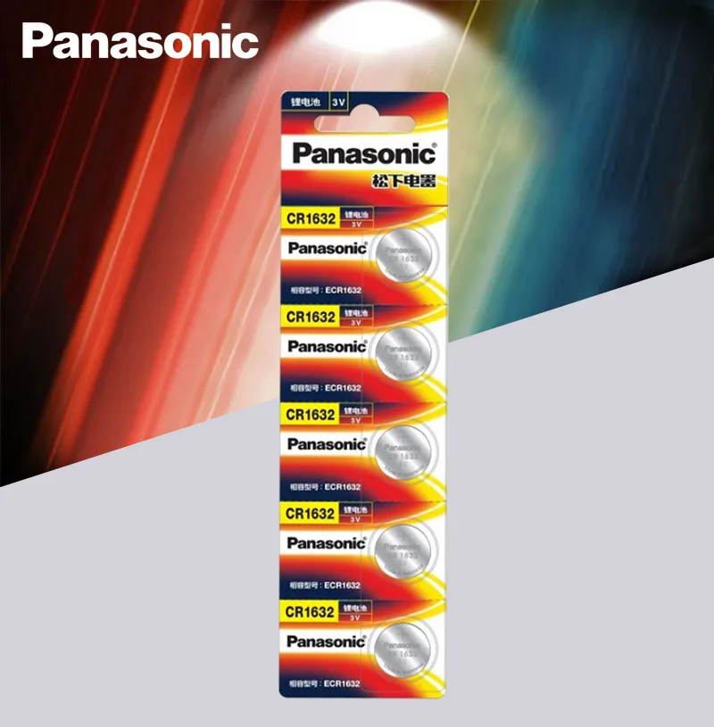 Часовая батарейка Panasonic cr1632 3 в пульт дистанционного управления автомобильными