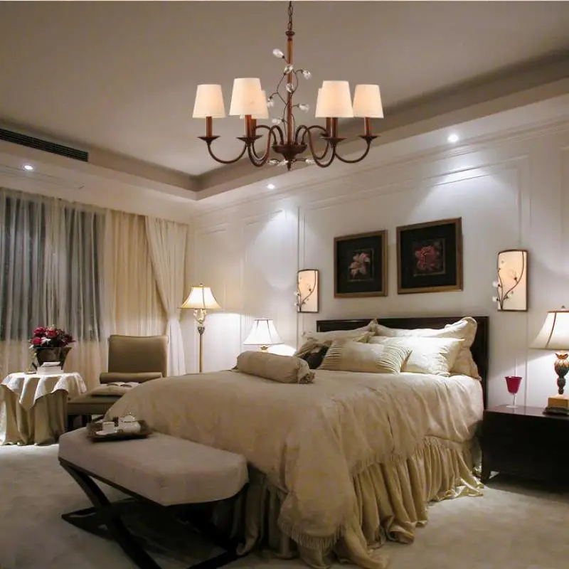 Настенный светильник в китайском стиле светодиодный с кристаллами|sconce wall lights|wall