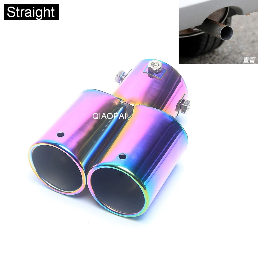 1 шт. автомобильный Стайлинг модифицированный глушитель выхлопной трубы из