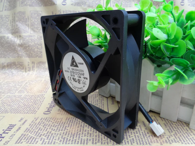 Delta EFB1212VHF 120x120x32 мм 12 см постоянный ток в А 3 линии инвертор сервера осевой