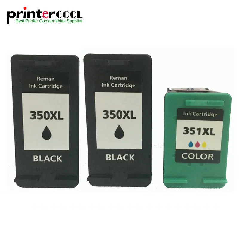 einkshop 350xl 351xl Refilled Ink Cartridge Replacement for HP 350 XL 351 Photosmart C4200 C4480 C4580 C4380 C4400 C5200 | Компьютеры и