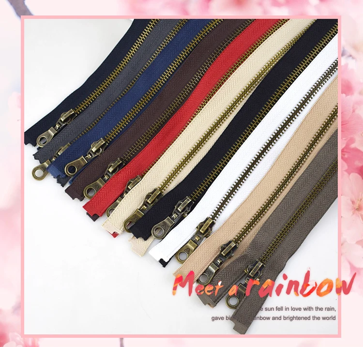 5 шт. Meetee 70 см 5# бронзовый открытый конец металлическая молния DIY швейная кожаная куртка пальто швейная сумка на молнии Одежда Ремесло АКСЕССУАРЫ BD251