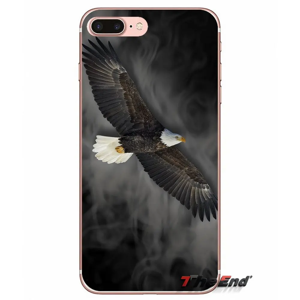 Чехлы для мобильных телефонов Bald eagle USA graphic iPhone X 4 4S 5 5S 5C SE 6 6S 7 8 Plus Samsung Galaxy J1 J3 J5 J7 A3
