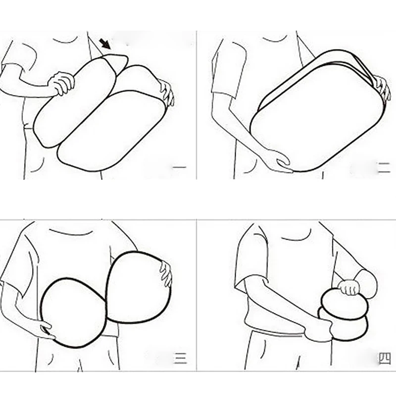 Выдвижная корзина для хранения белья с ручками и застежкой на шнурке складная