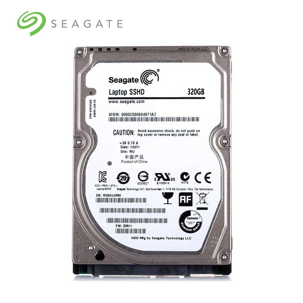 Внутренний жесткий диск Seagate для ноутбука 2 5 дюйма 320 ГБ SATA 3 0 5400 6 4 Мб/16 Мб 7200 об/мин