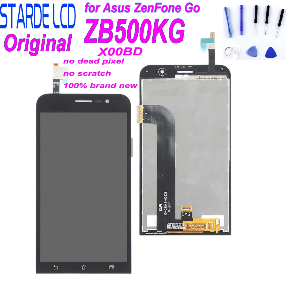 ЖК дисплей STARDE для Asus Zenfone Go ZB500KG X00BD с сенсорным экраном и дигитайзером в сборе