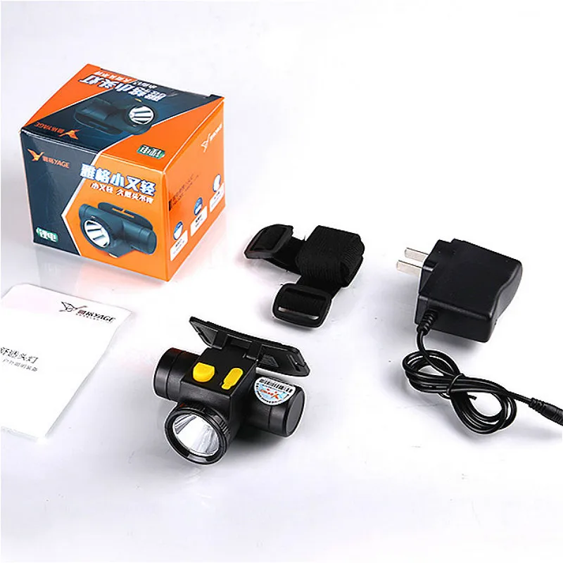 Lampe Передний фонарь светодиодный налобный фонарик ЛОБНЫЙ на батарейке