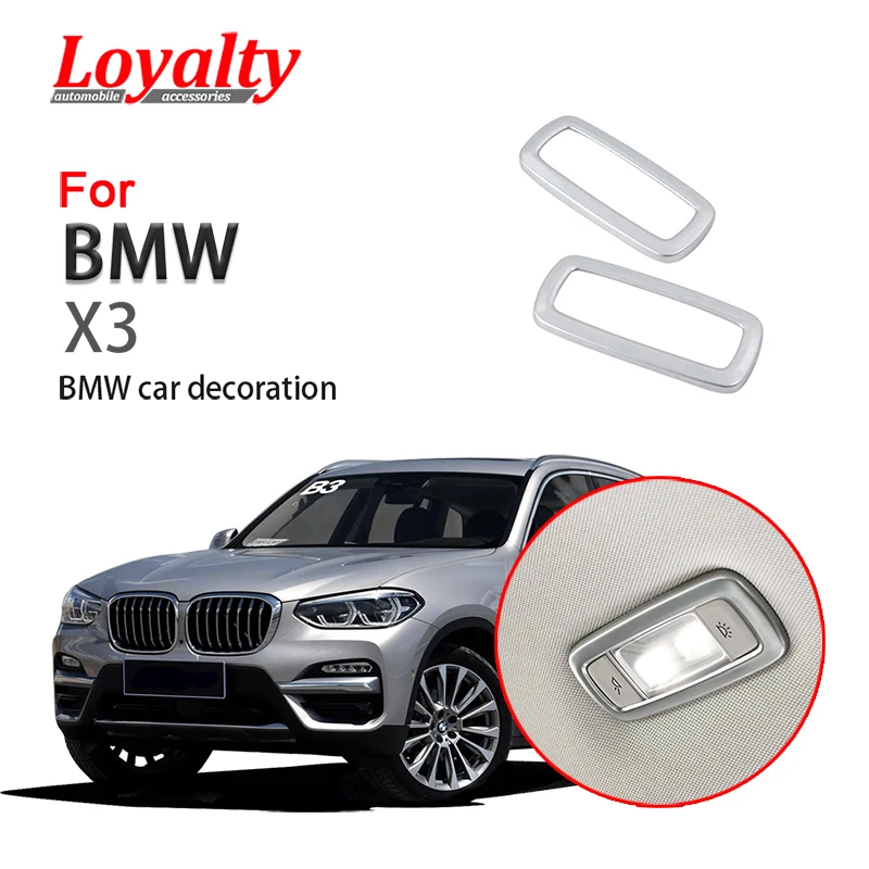 Лояльности для BMW X3 2018 2019 заднего сиденья верхняя крыша Лампы чтения крышка лампы