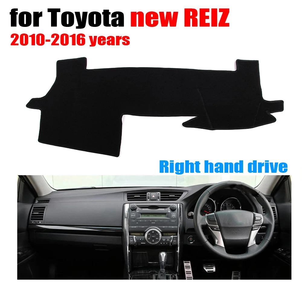 Коврик для приборной панели автомобиля TOYOTA New REIZ 2010 2016 лет коврик с правым рулем