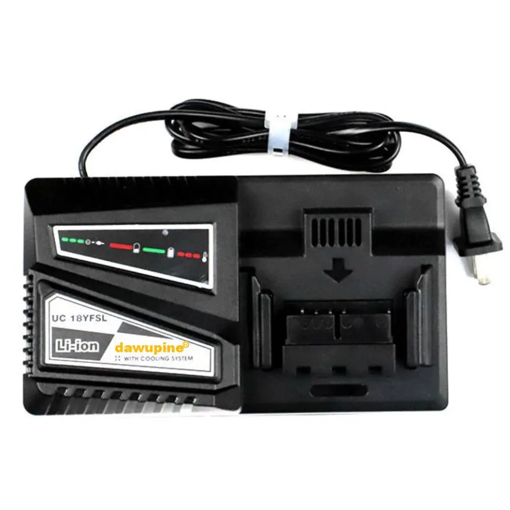

Electric Drill Screwdriver Accessory UC18YSFL Li-ion Battery Charger Charging Current 4.5A For Hitachi 14.4V 18V Series Tool