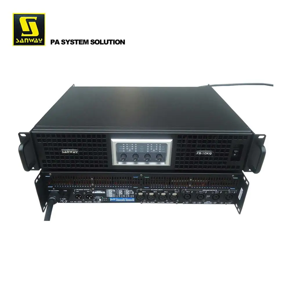 FB-10KQ 10000 Вт 4 канала Экстрим Мощность усилитель