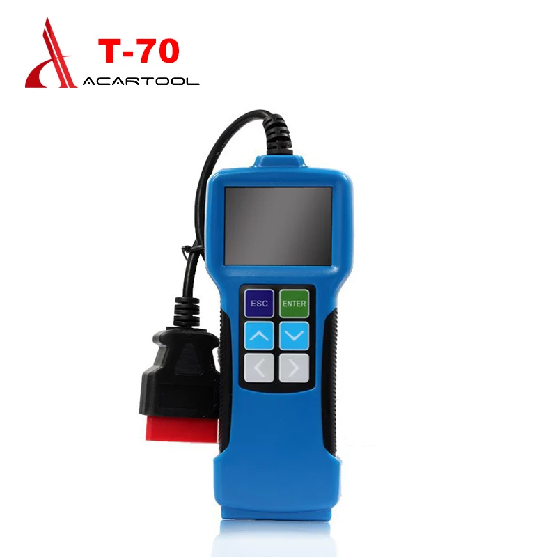 Универсальный сканер кодов ошибок T70 OBDII EOBD + JOBD программное обеспечение