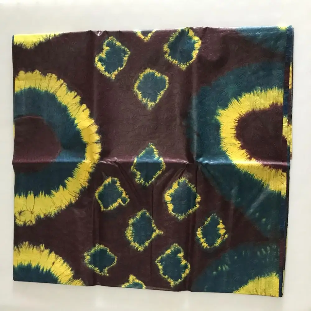 22 Malian Fashion Bazin Riche Fabric High Quality 5 Yards/bag Damask Brocade Fabric African Bazin Damask Shadda Material BTJ30 - Цвет: 22