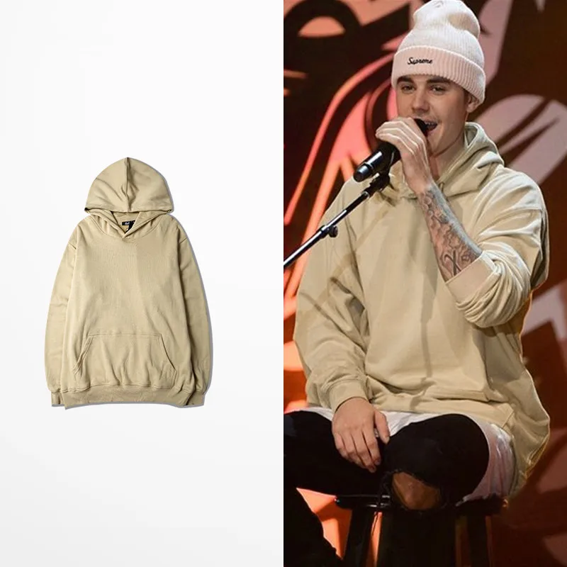 Мужская толстовка с капюшоном в стиле хип хоп justin bieber Розовый Повседневный