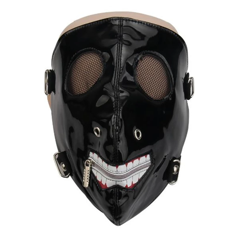 Halloween Cosplay Hot Leather Personality Punk Rivet Motorcycle Wind Dust Mask Multicolor Variety Of Men And Women Apply | Тематическая