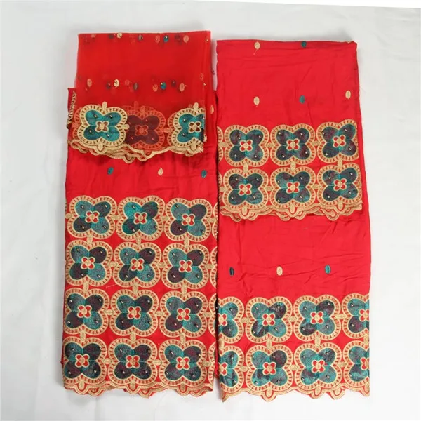 Elegant blue African cotton lace fabric(2.5y+2.5y+2.5y) flower embroidery Swiss material for clothing NCS3 | Дом и сад