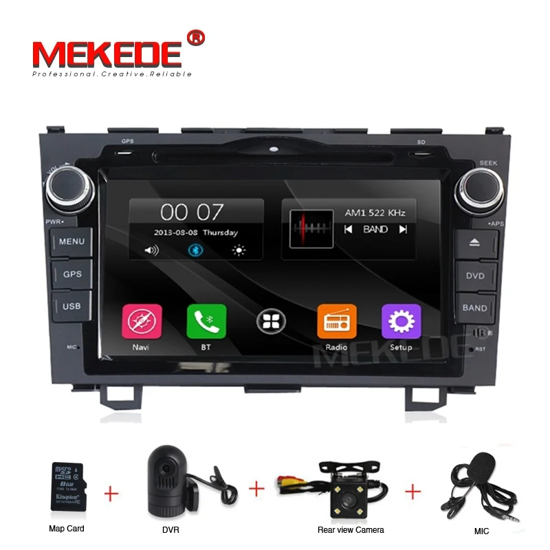 Бесплатная доставка 2Din автомобильный dvd видео плеер радио для Honda CRV C RV 2006 2011 gps
