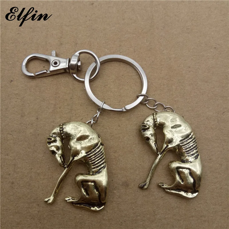 Elfin оптовая продажа 2018 модные брелоки Greyhound Модные животные памятные ювелирные