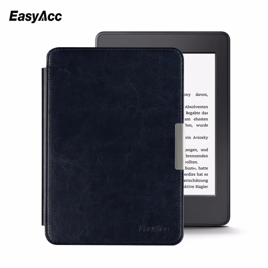 Easyacc Магнитный кожаный чехол для Amazon Kindle Paperwhite 2015 6 дюймовый с подставкой
