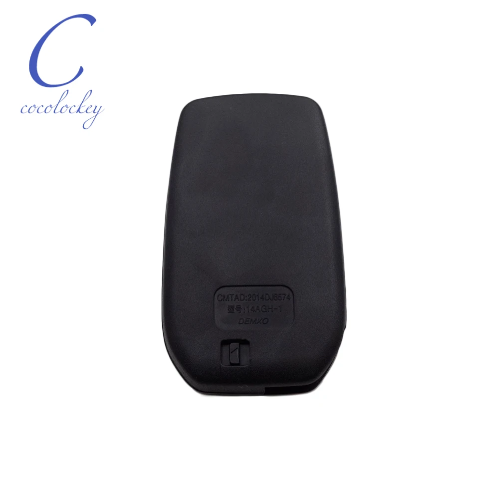 Cocolockey для Toyota Corolla Camry Crown RAV4 2 кнопки умный чехол с пультом дистанционного