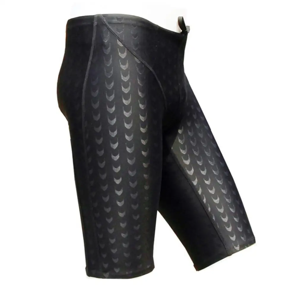 Mounchain Male Professional Breathable Swim Boxer Half Pants Swimming Trunks Comfortable Hot Spring Wear Diving Suit Gift | Спорт и