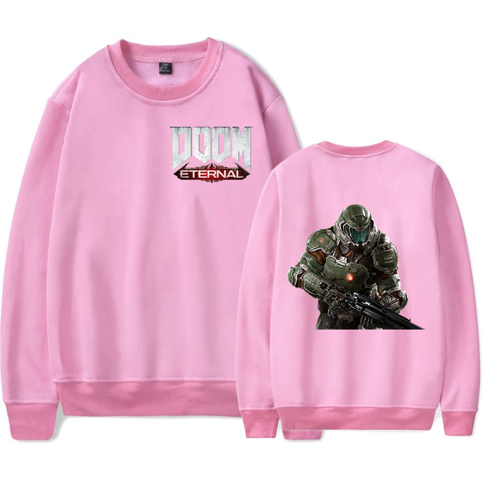 Doom Eternal свитшоты крутые повседневные толстовки высокого качества Harajuku