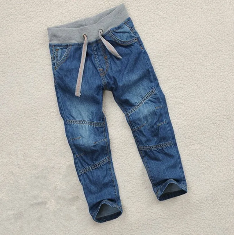 

Children's Boys Jeans Casual Big Middle School Children's Pants Baby Trousers