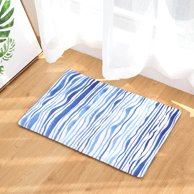 Скандинавский стиль коврик с геометрическим рисунком для спальни кухни ванной