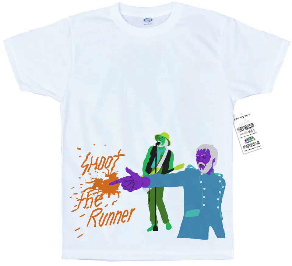 Футболка в стиле Kasabian Shoot the Runner|Мужские футболки| |