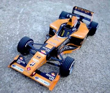 F1 гоночная стрела ARROWS3D Автомобильная бумажная модель «сделай сам» головоломка родитель-ребенок ручная модель автомобиля Бумажная модель