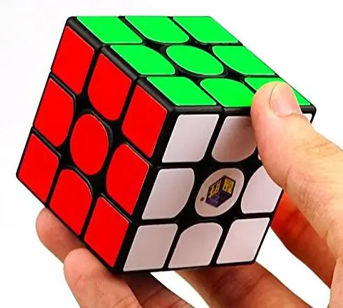 Cuber Speed Yuxin маленький магический 3x3 черный скоростной куб 3x3x3 без наклеек