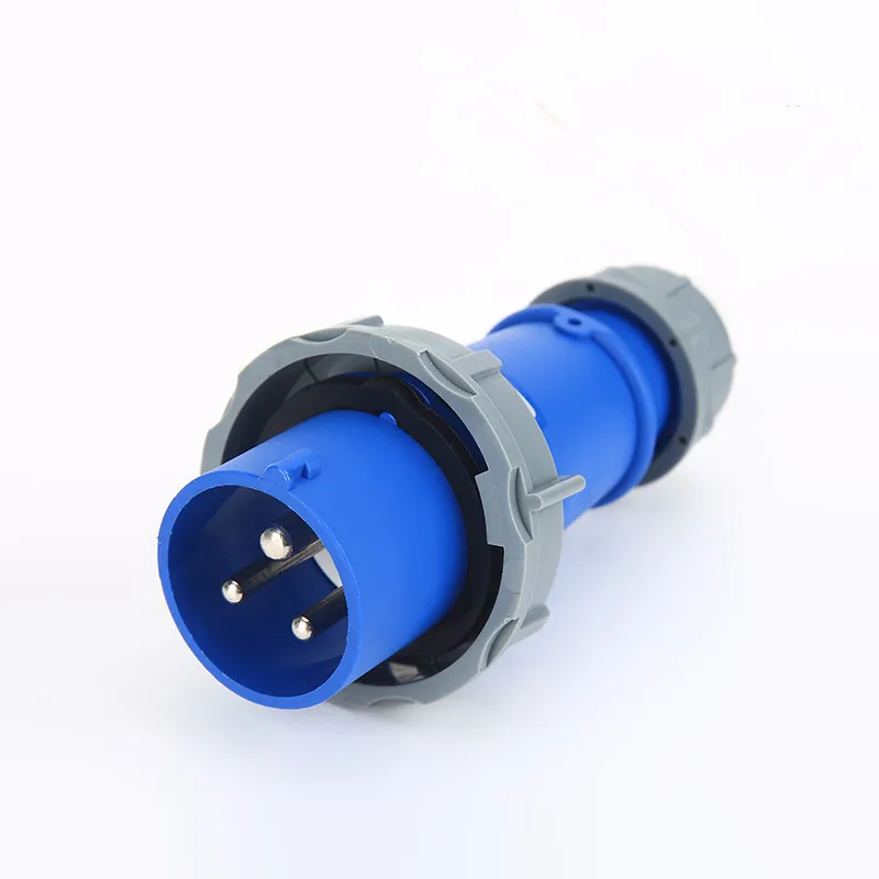 16A 3Pin IP67 2P + E Водонепроницаемый Электрический Промышленный разъем