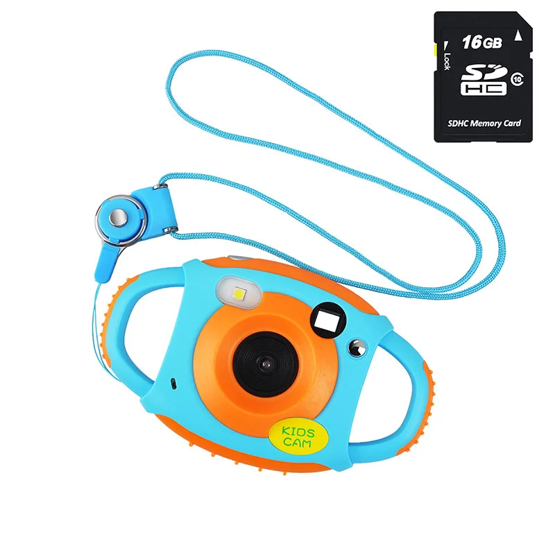 camera with sd card Малыш игрушка камера образование мини фотография подарок на день рождения классный детский фотоаппарат P20 - Цвет: camera with sd card