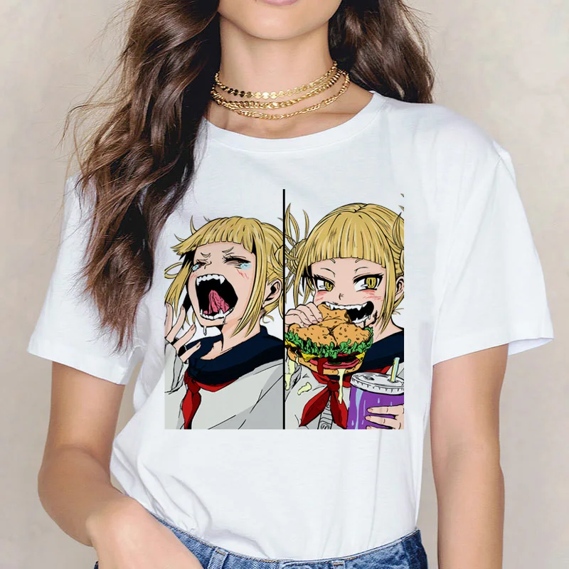 Senpai ahegeo Футболка с принтом Мужская/женская футболка harajuku boku no hero academia Cartoon waifu