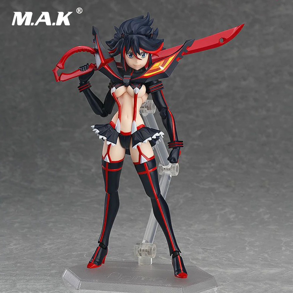 14,5 см аниме фигурка KILL la KILL Matoi Ryuuko ПВХ фигурка игрушка сексуальная подвижная Figma 220 Коллекция Модель Brinquedos Фигурки