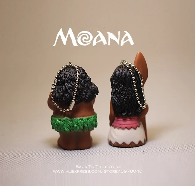 Disney Moana Princess 7 см 2 шт./компл. экшн-версия фигурка модель аниме украшение Коллекция