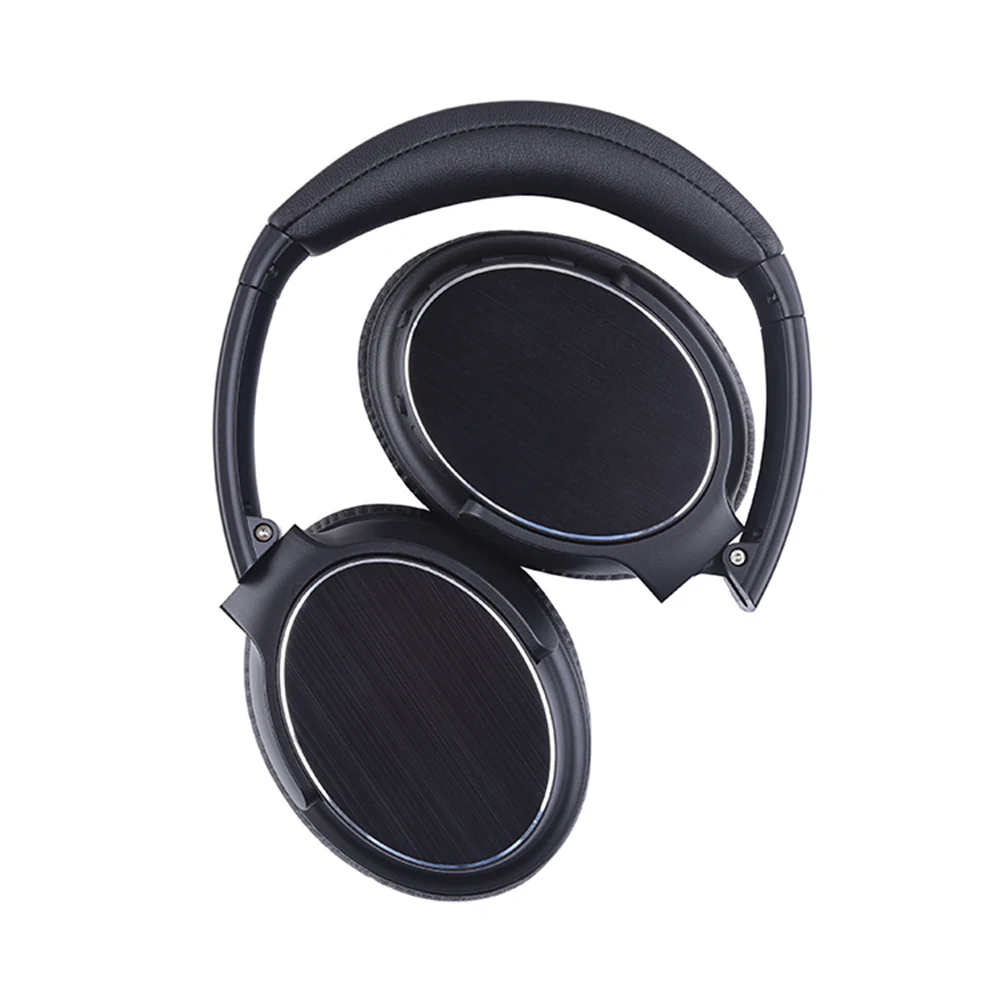 Беспроводные Bluetooth Проводные Наушники FooHee складные металлические кожаные