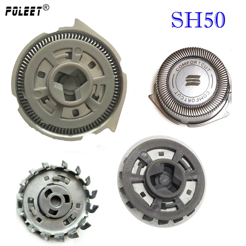 Poleet 10 компл./лот бреющая головка для Philips лезвие бритвы HQ3 HQ4 HQ8 HQ9 HQ56 HQ64 SH30 SH50 SH70 SH90