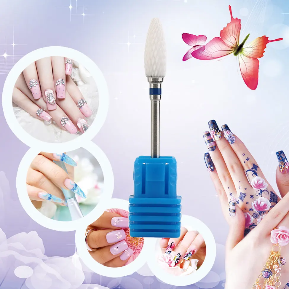 Доступны электрический ногтей сверла полировки шлифовальной головки файлы для