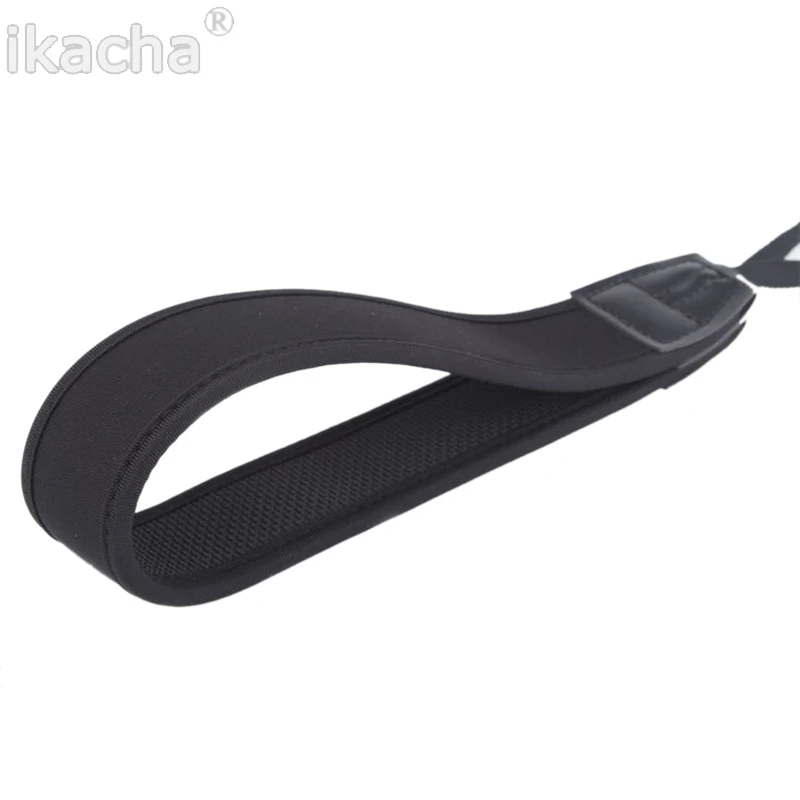 Black Anti-Slip Neoprene Camera shoulder Neck Strap for Canon Universal Camcorder Belt DSLR Nikon | Электроника