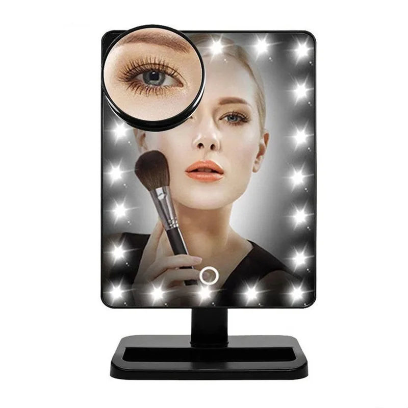 Косметический зеркальный шкафчик для ванной комнаты с сенсорным экраном 20