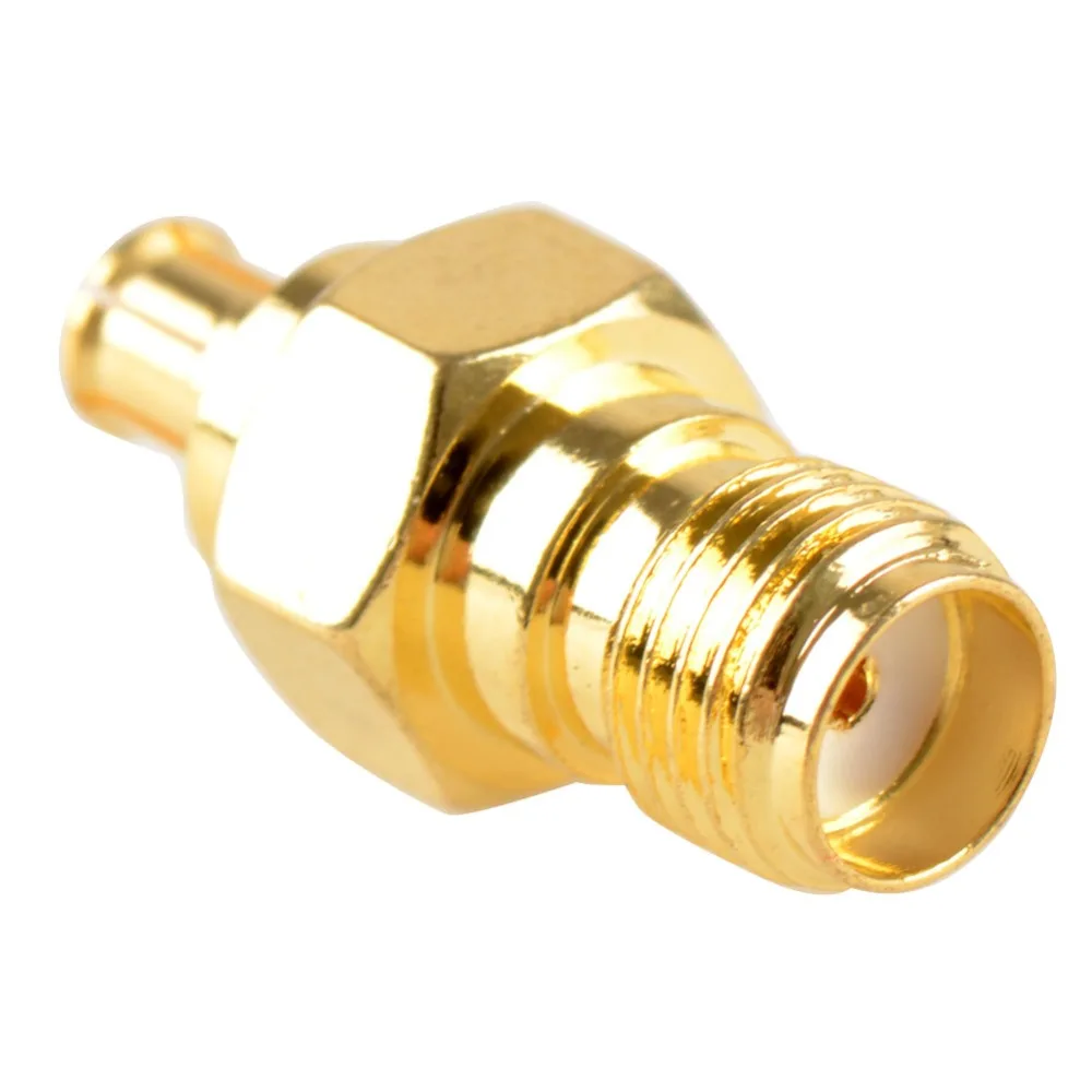 Новинка 1 шт. адаптер SMA Гнездовой разъем с золотым покрытием для MCX Male штекер РЧ