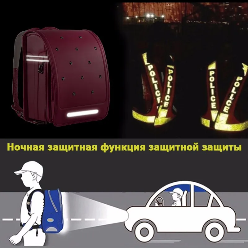 Colomb Детский рюкзак для мальчиков и девочек школьная сумка PU заклепки Hasp Randoseru ортопедическая курьерская книга сумки Япония рюкзак А4 Mochila детские ортопедические рюкзаки водонепроницаемые японские рюкзаки